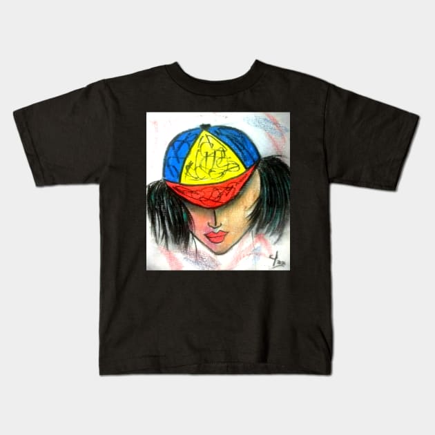 Sheila Kids T-Shirt by osileig